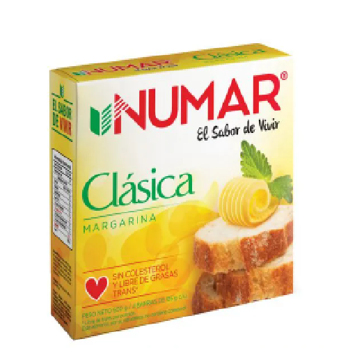 Margarina Numar caja de 4 Uds - 500 g